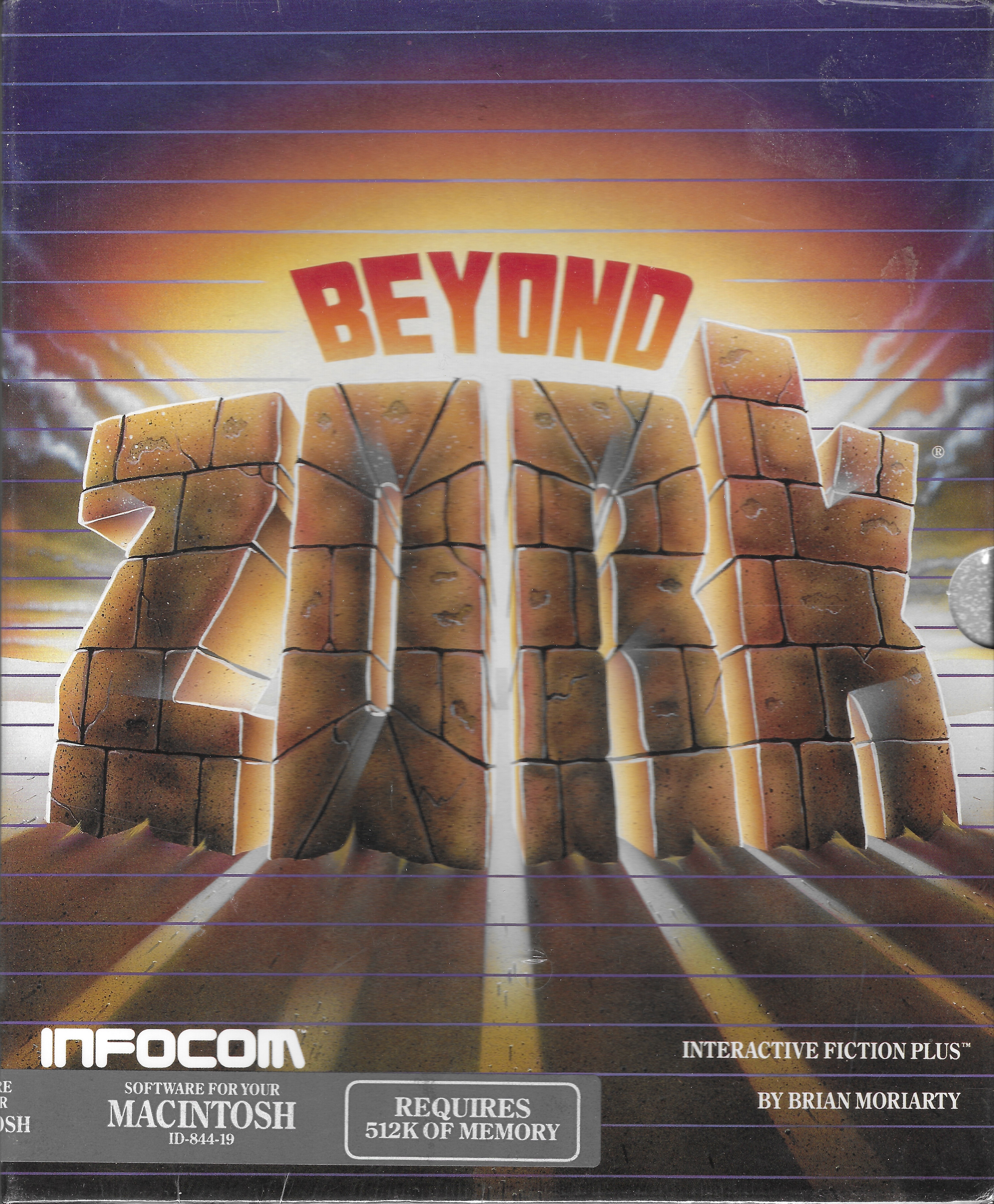 Beyond Zork grey-box cover