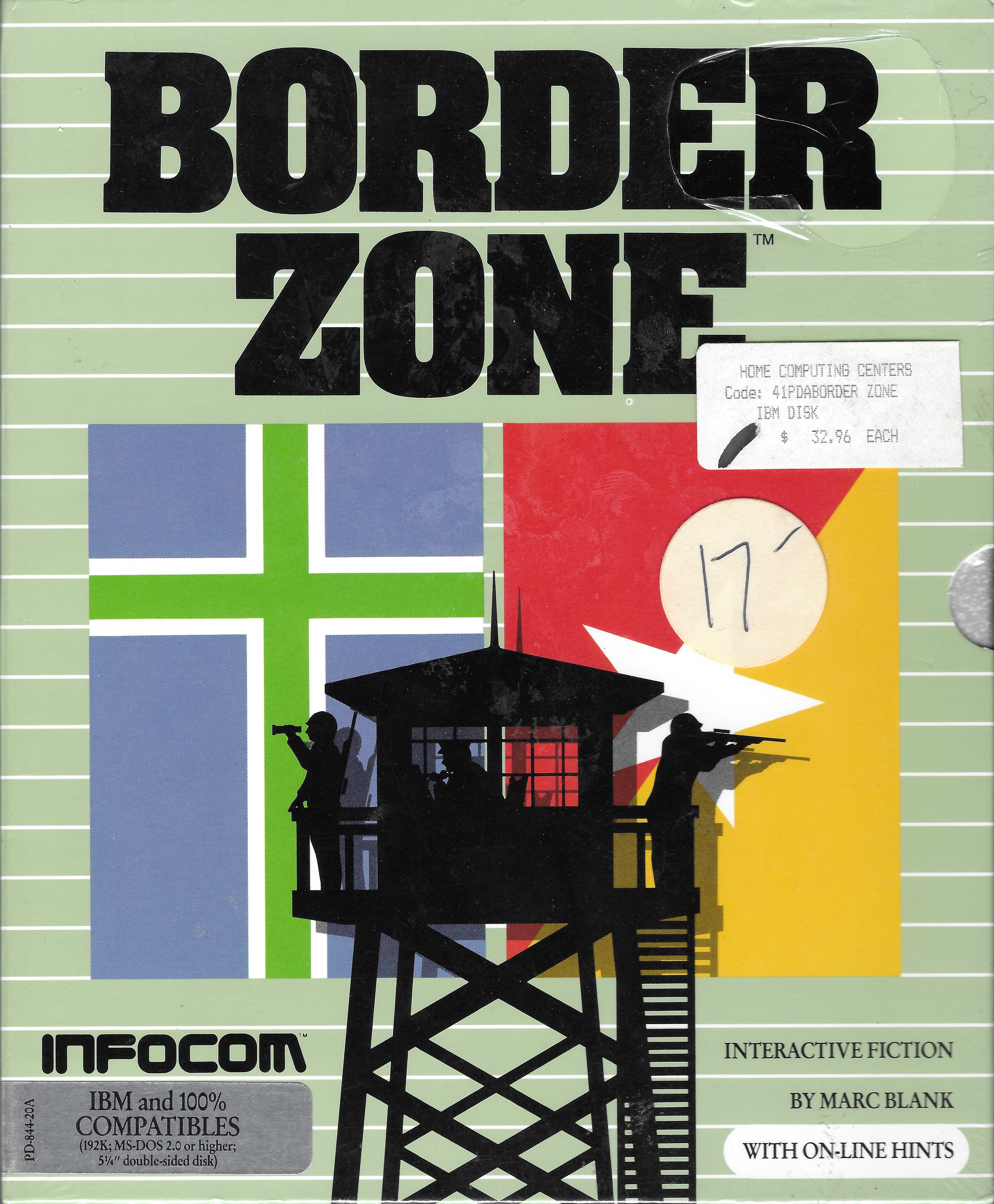 Border Zone grey-box cover