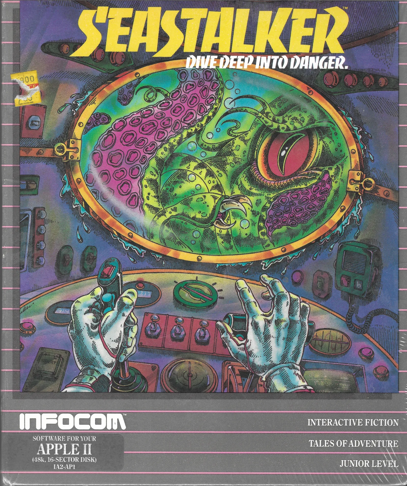 Front of Michael’s sealed Apple II copy
