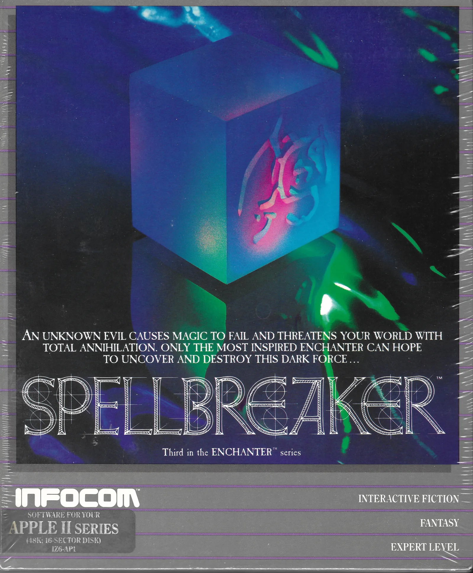 Front of Michael’s sealed copy