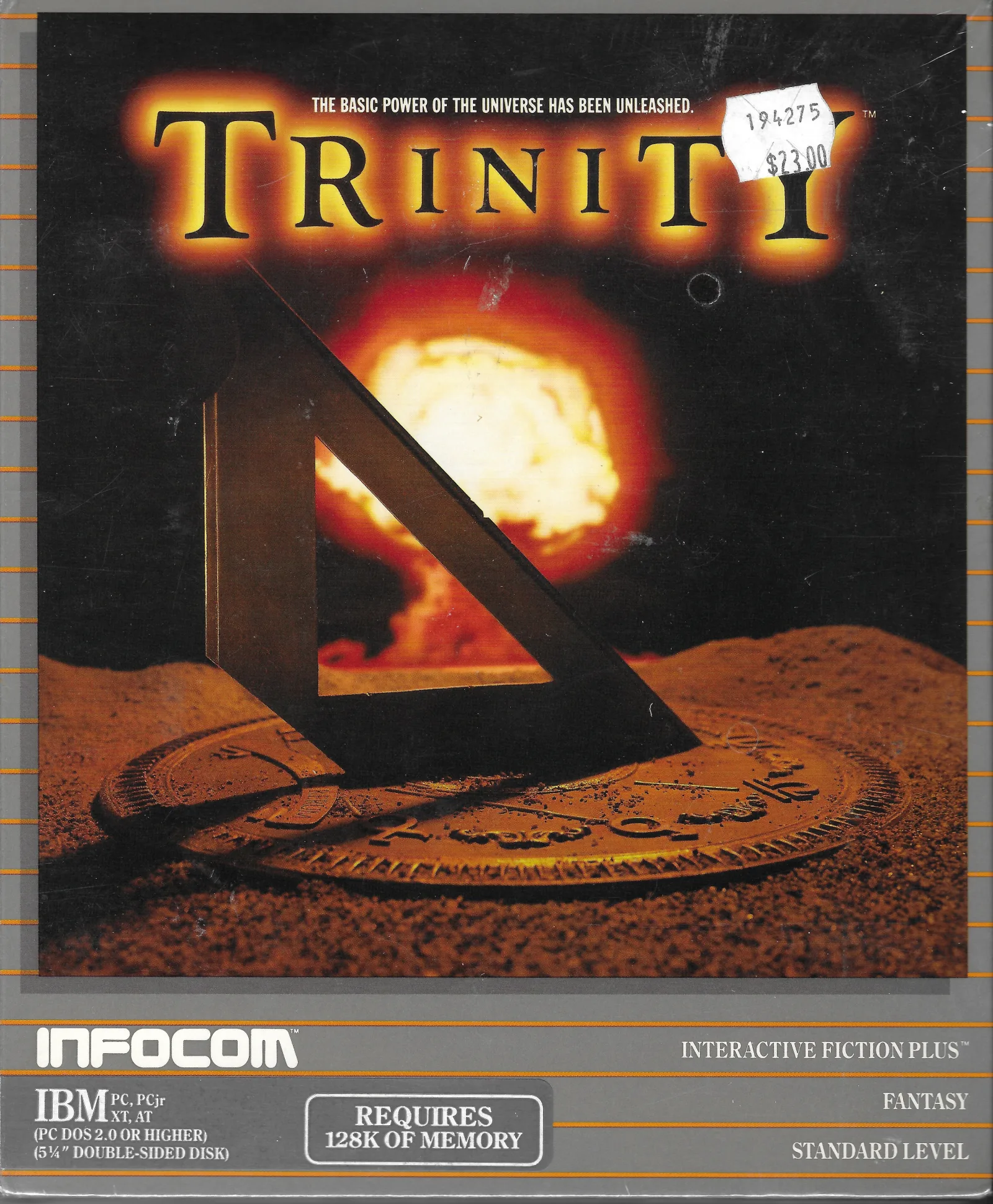 Front of Michael’s sealed IBM PC copy