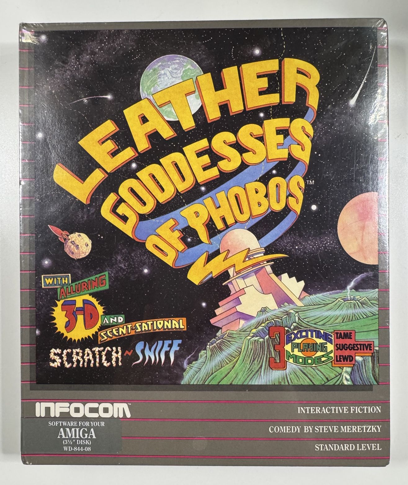 Front of Michael’s Amiga copy