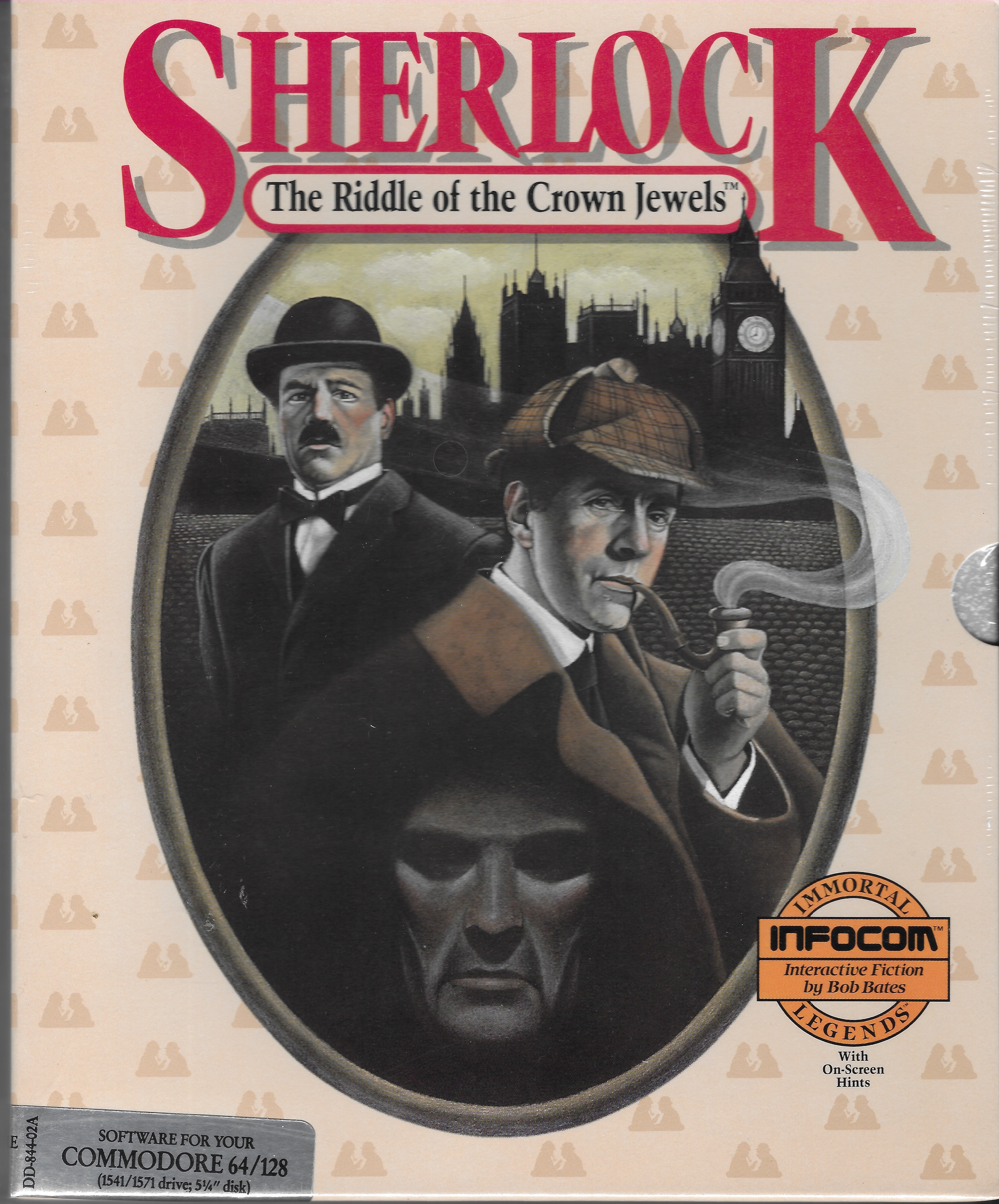 Sherlock: The Riddle of the Crown Jewels grey-box cover