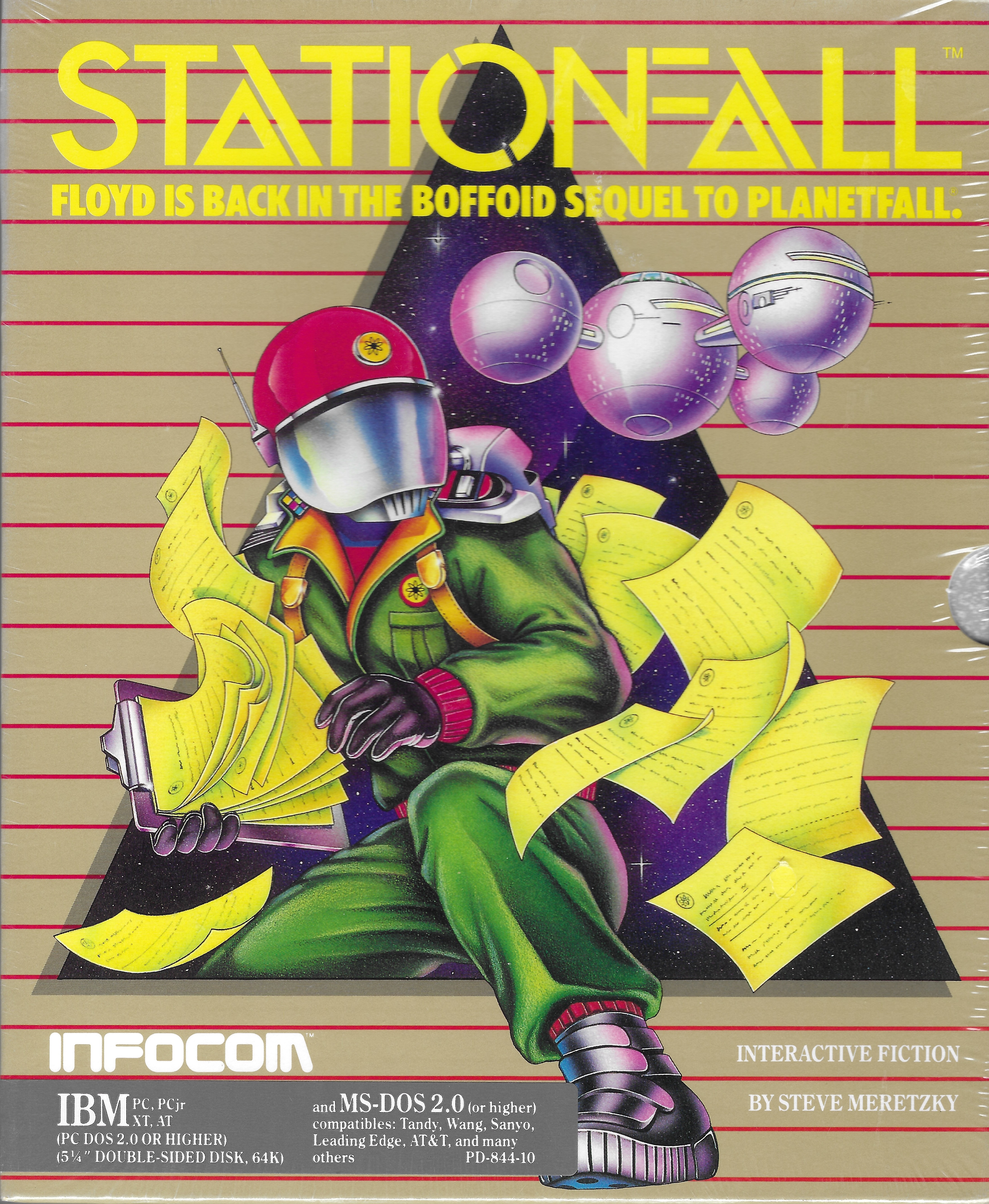 Stationfall grey-box cover