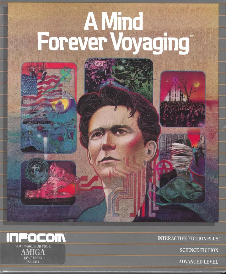 A Mind Forever Voyaging grey-box cover