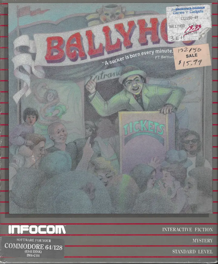Ballyhoo grey-box cover